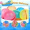 Reusable Water Balloons 12Pcs with Mesh Bag, Self Sealing Silicone Ball Latex-Free, No Clean Hassle, Easy to Fill, Summer Toys